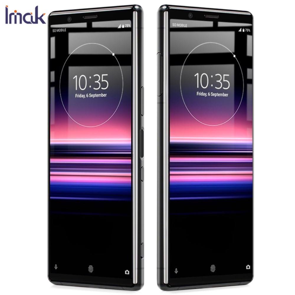 IMAK Sony Xperia 5 - IMAK Heltäckande Skärmskydd I Härdat Glas
