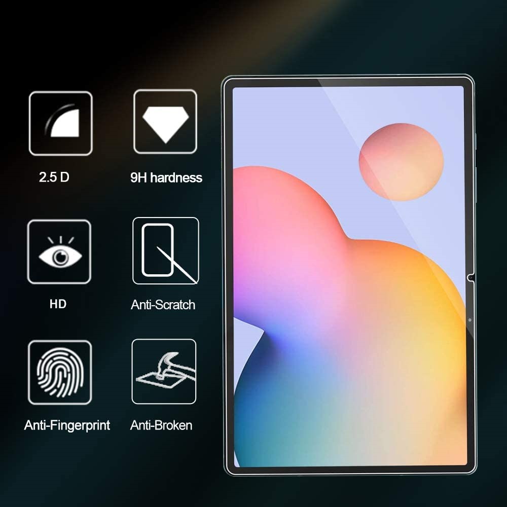  Samsung Galaxy Tab S10 Plus/S9 Plus/S8 Plus/S7 Plus/S7 FE Skärmskydd Härdat Glas