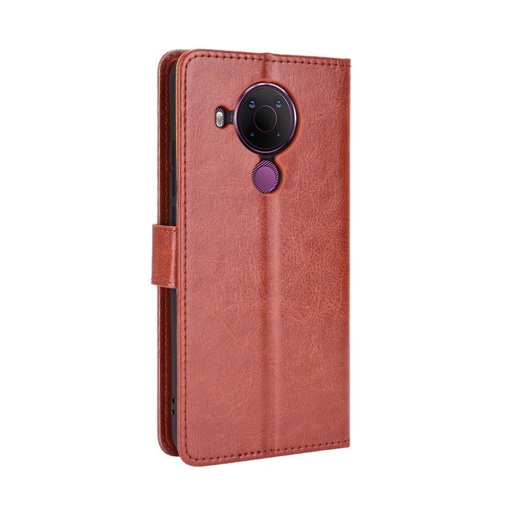  Nokia 5.4 - Crazy Horse Fodral - Brun