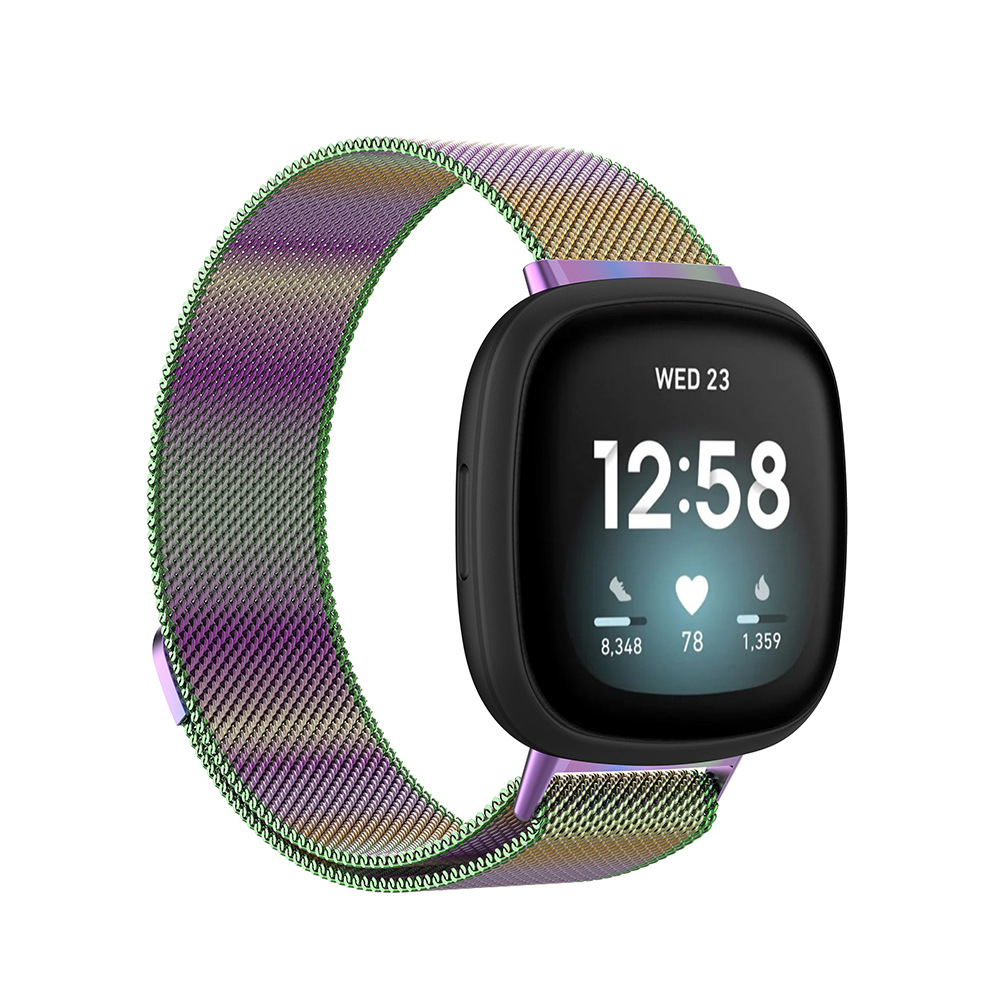  Milanese Loop Metall Armband Fitbit Versa 3/Fitbit Sense - Oil Fade