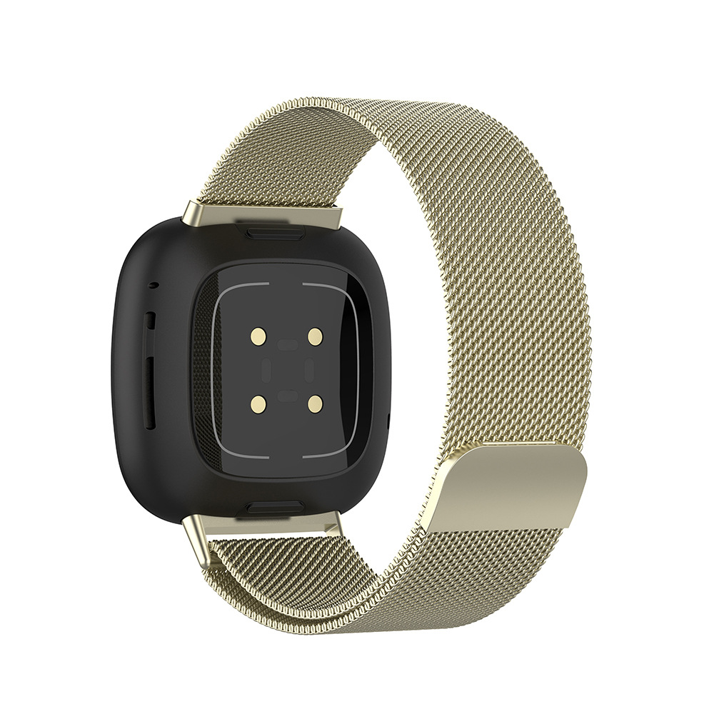  Milanese Loop Metall Armband Fitbit Versa 3/Fitbit Sense - Guld