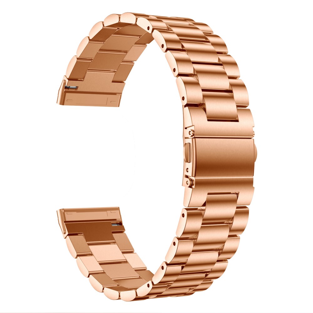 Lyxigt Metallarmband Fitbit Versa 3/Fitbit Sense - Roséguld