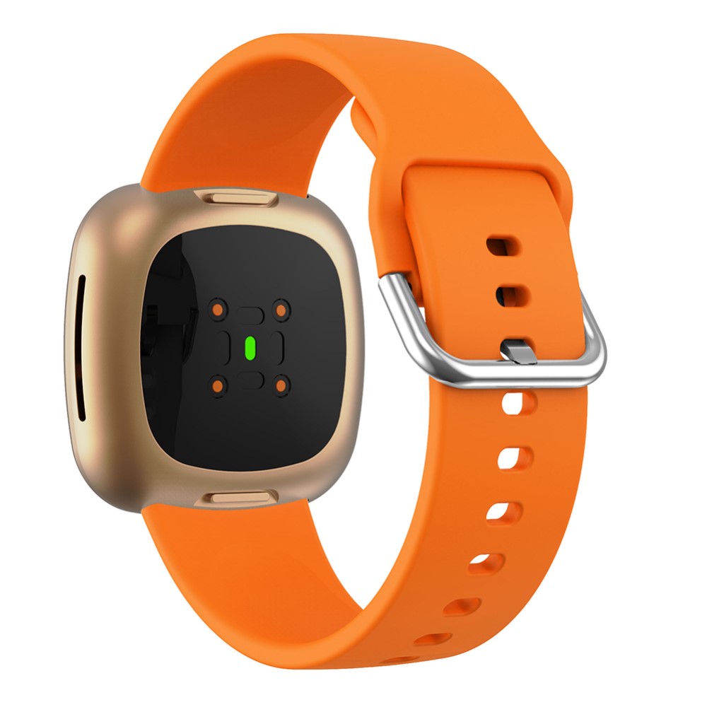  Silikon Armband Versa 3/Fitbit Sense - Orange