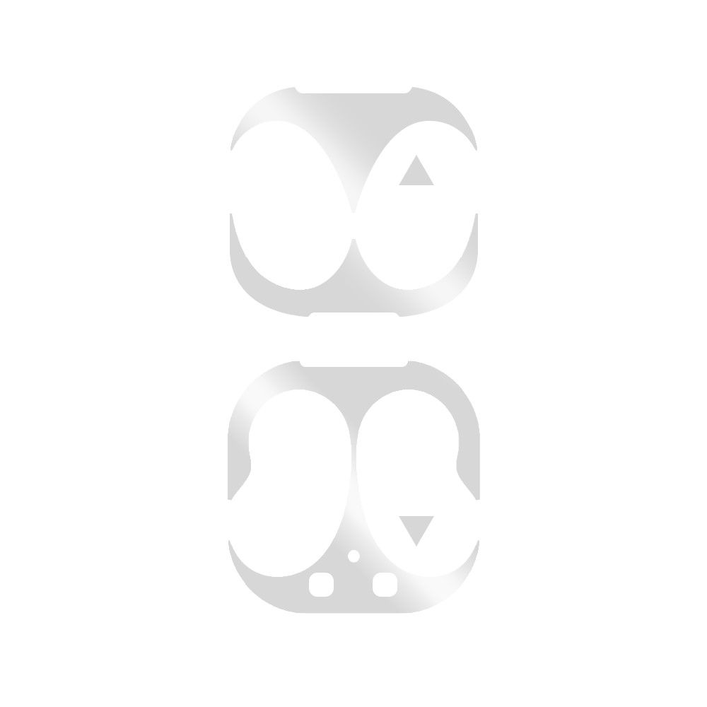  Dammskydd Till Samsung Galaxy Buds Live - Silver
