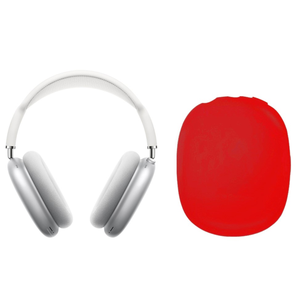  AirPods Max Skin Touch Silikon Skal - Röd