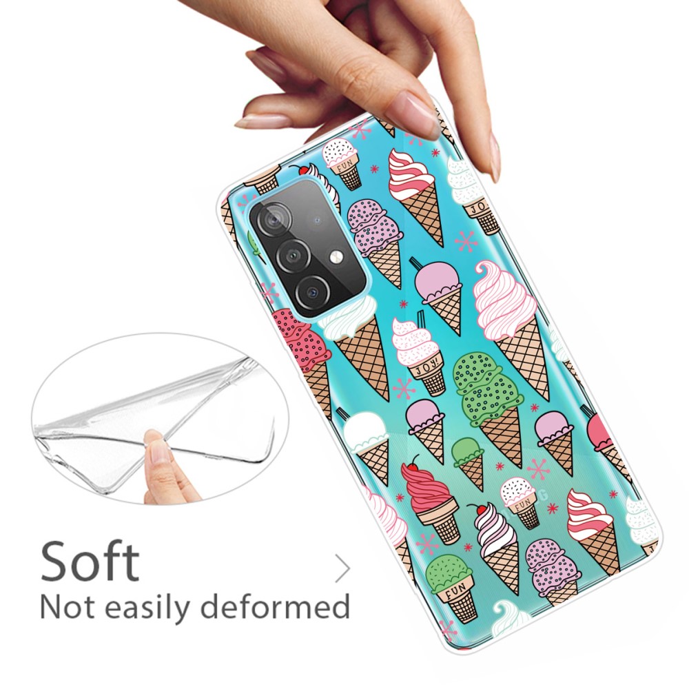  Samsung Galaxy A32 5G - Skal Med Tryck - Glass Sorter