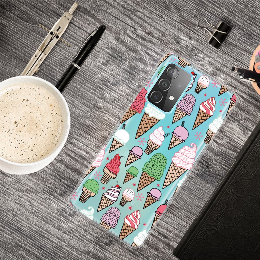  Samsung Galaxy A32 5G - Skal Med Tryck - Glass Sorter