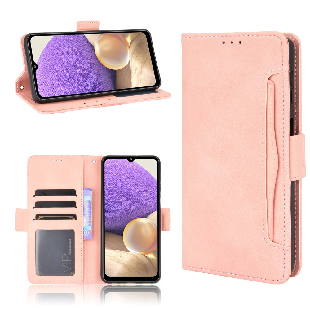  Samsung Galaxy A32 5G - Fodral Med Avtagbart Kortfodral - Roséguld