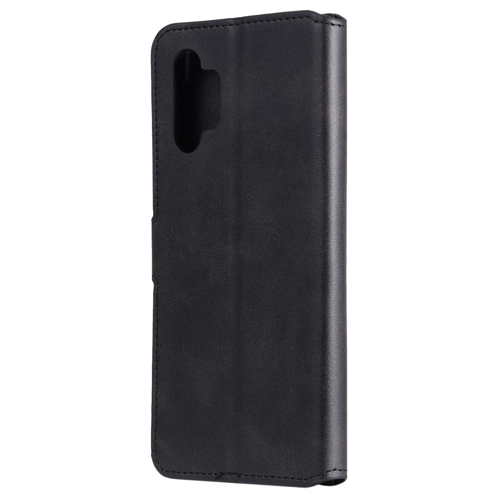  Samsung Galaxy A32 5G - Klassiskt Läder Fodral - Svart