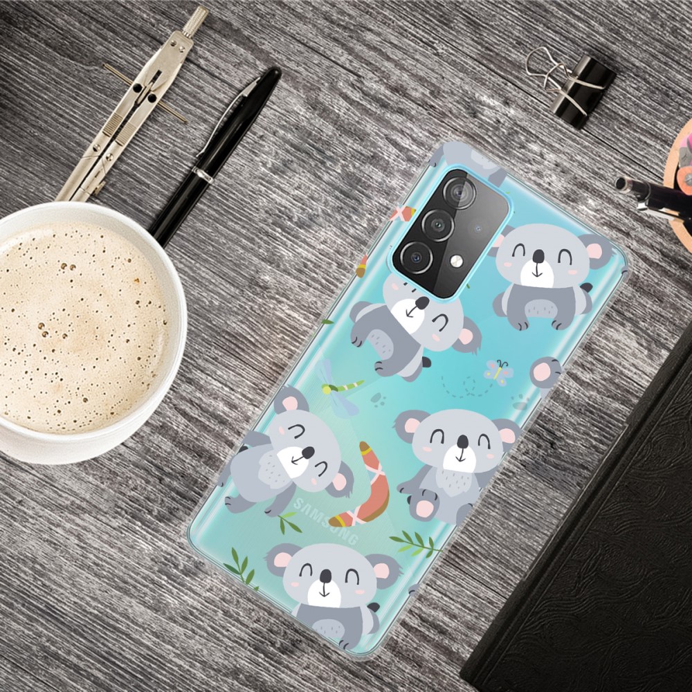  Samsung Galaxy A52 / A52s - Skal Med Tryck - Koala
