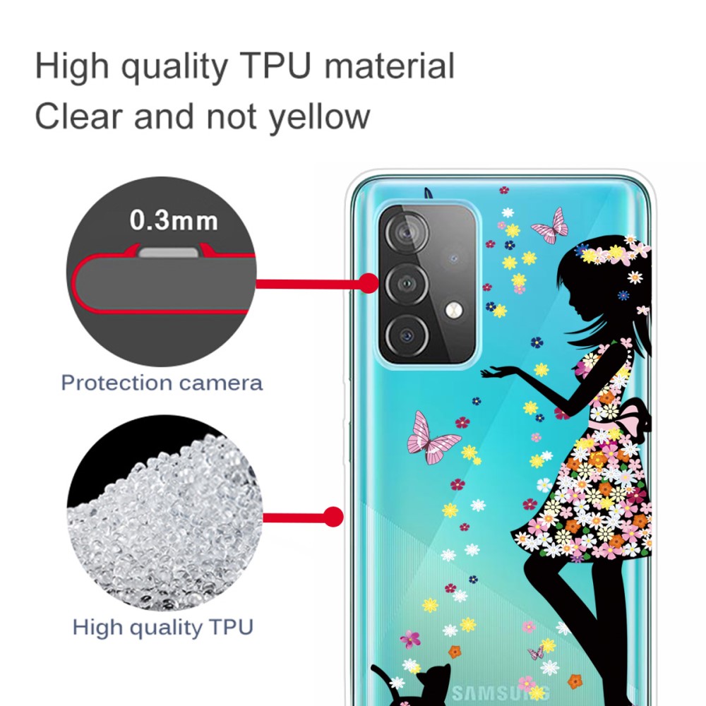  Samsung Galaxy A52 / A52s - Skal Med Tryck - Flicka