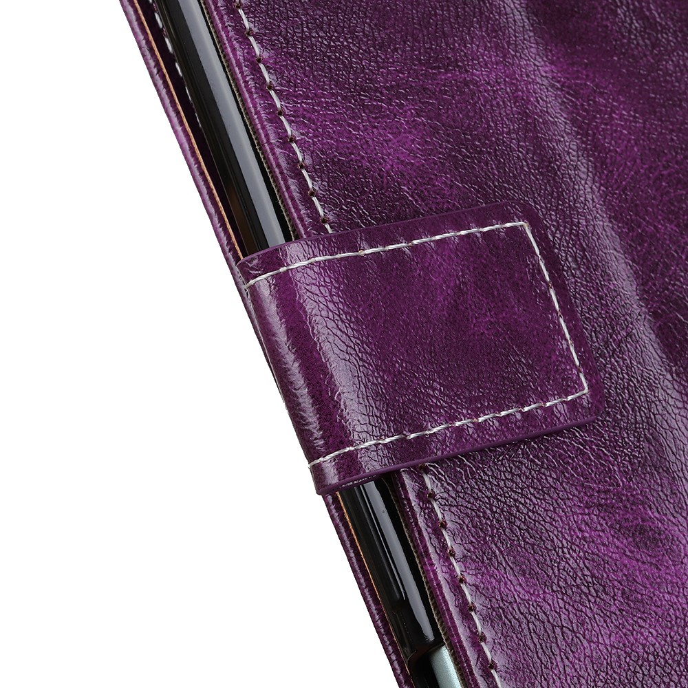  Samsung Galaxy A52 / A52s - Retro Crazy Horse Fodral - Lila