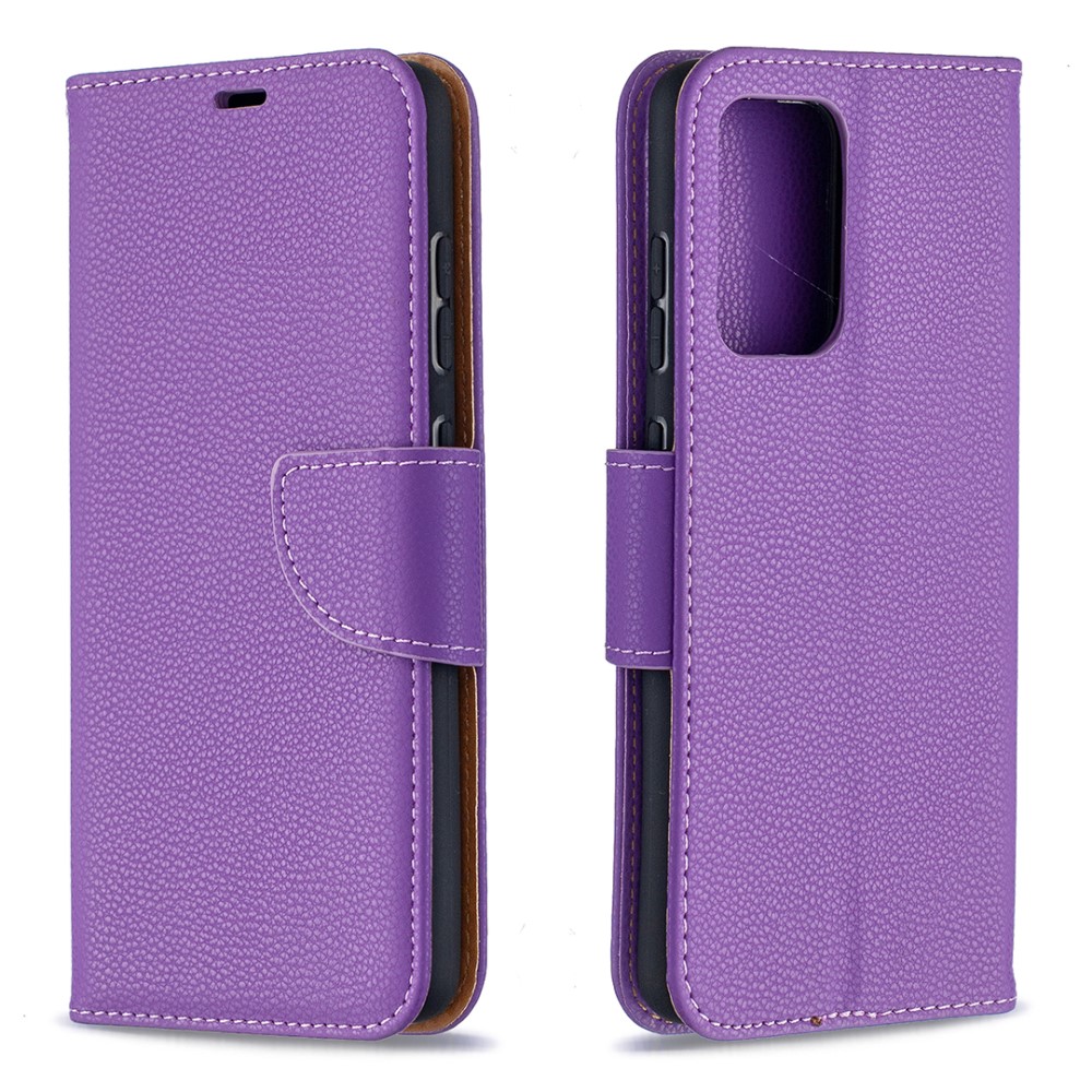  Samsung Galaxy A52 / A52s - Litchi Shark Fodral - Lila