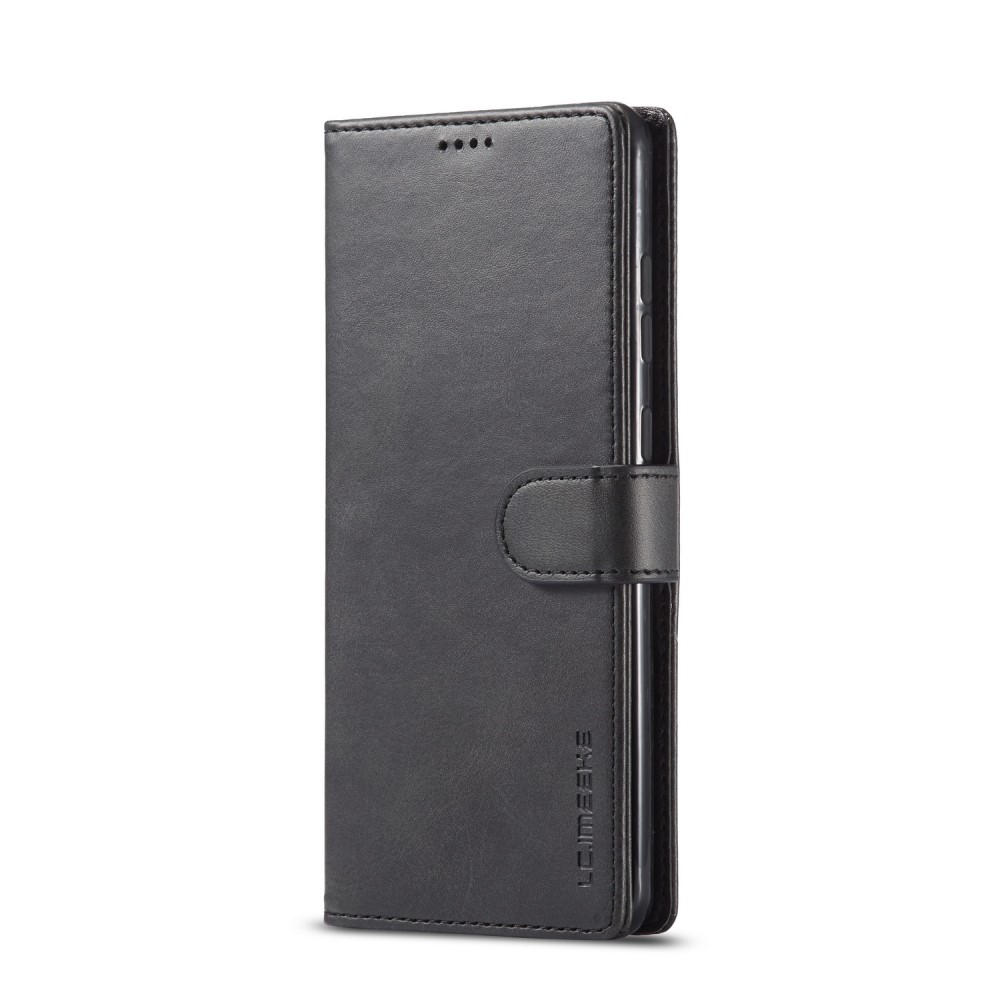 LC.IMEEKE Samsung Galaxy A52 / A52s - LC.IMEEKE Läder Fodral - Svart