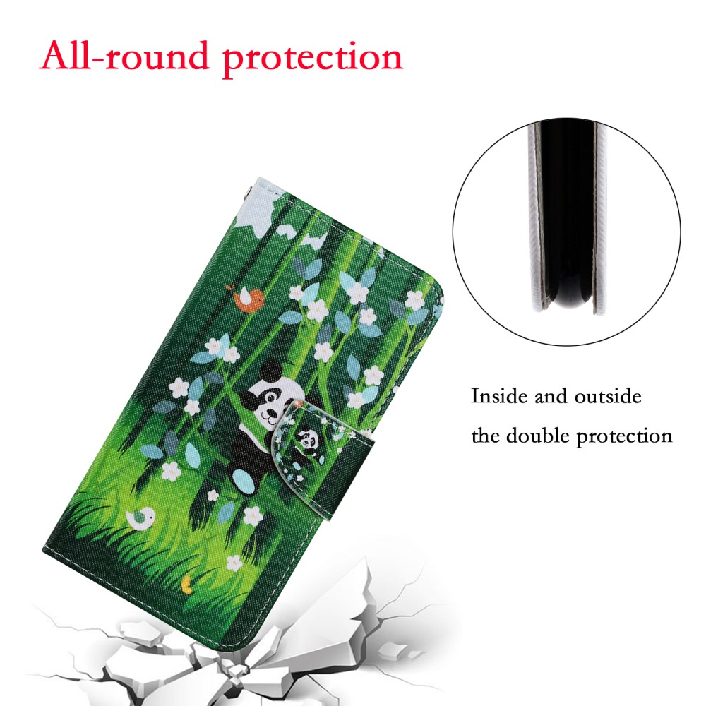  Samsung Galaxy A52 / A52s - Fodral Med Tryck - Baby Panda