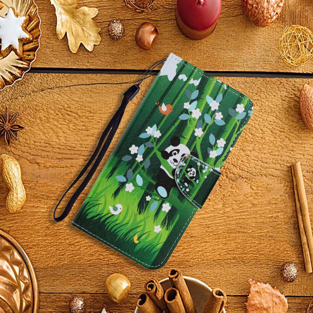  Samsung Galaxy A52 / A52s - Fodral Med Tryck - Baby Panda