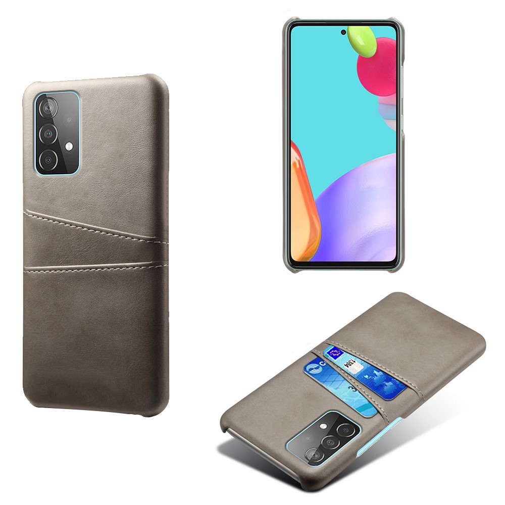 KSQ Samsung Galaxy A52 / A52s - KSQ Skal Med Kortfack - Grå