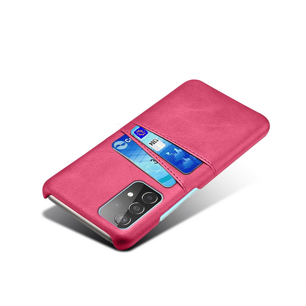 KSQ Samsung Galaxy A52 / A52s - KSQ Skal Med Kortfack - Rosa