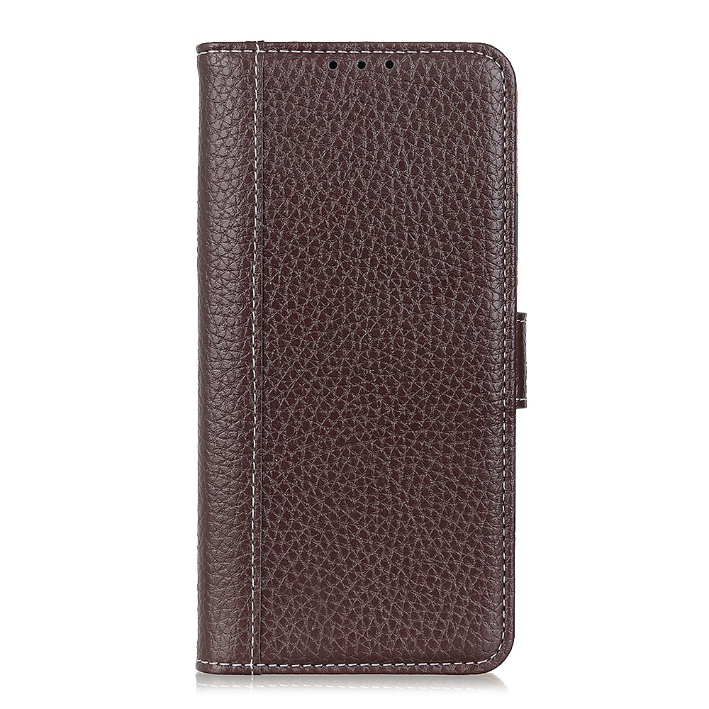  Samsung Galaxy A72 - Litchi Läder Fodral - Brun