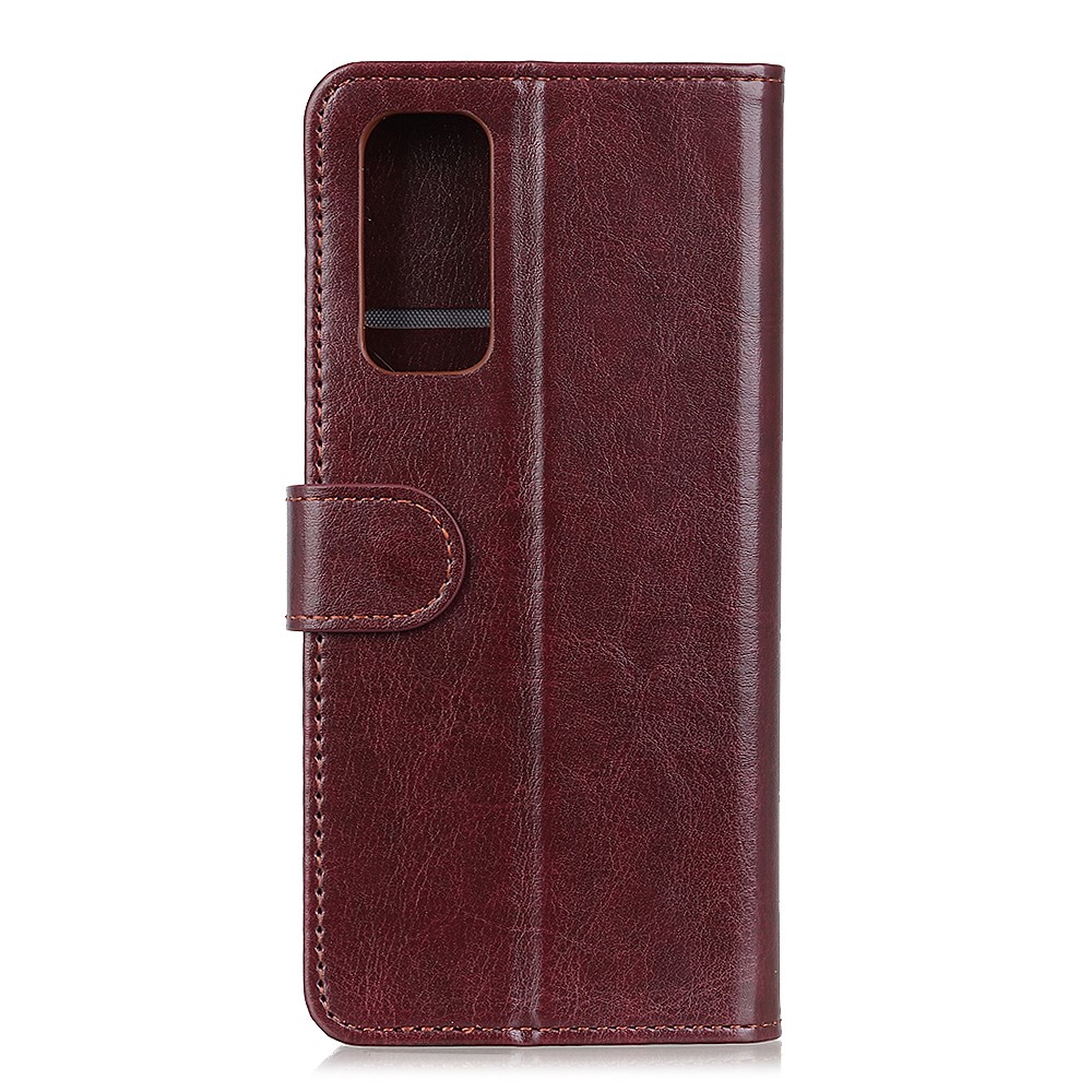  Samsung Galaxy A72 - Crazy Horse Fodral - Brun