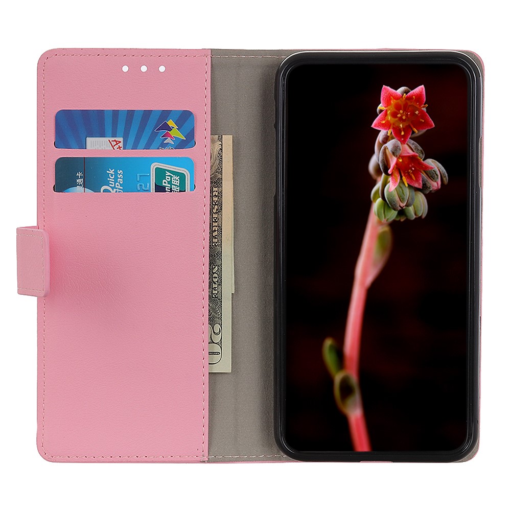  Samsung Galaxy A72 - Läder Fodral - Rosa