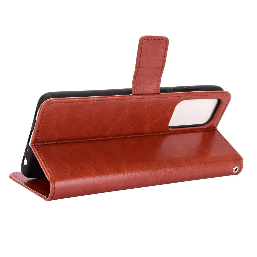  Samsung Galaxy A72 - Crazy Horse Fodral - Brun