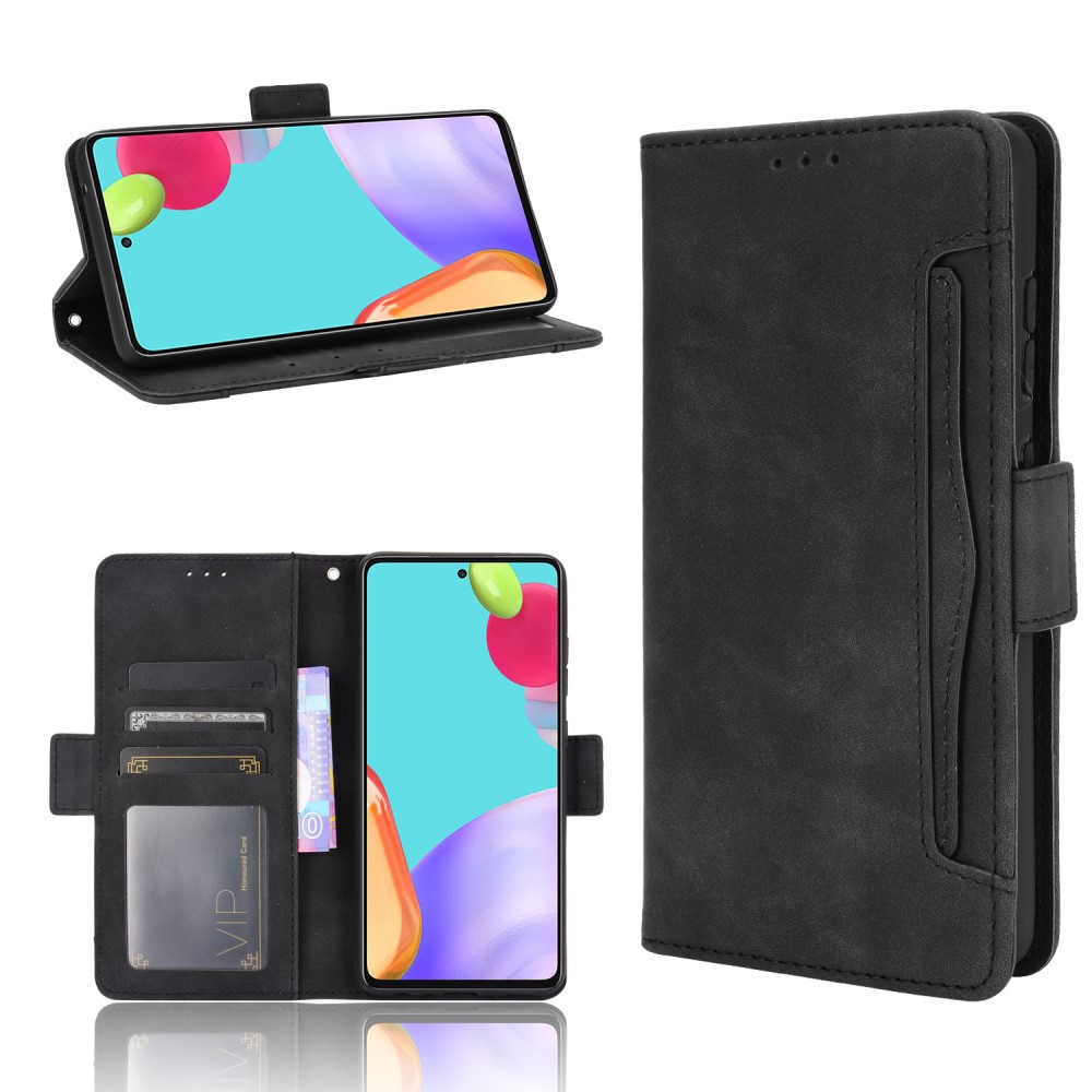  Samsung Galaxy A72 - Fodral Med Avtagbart Kortfodral - Svart