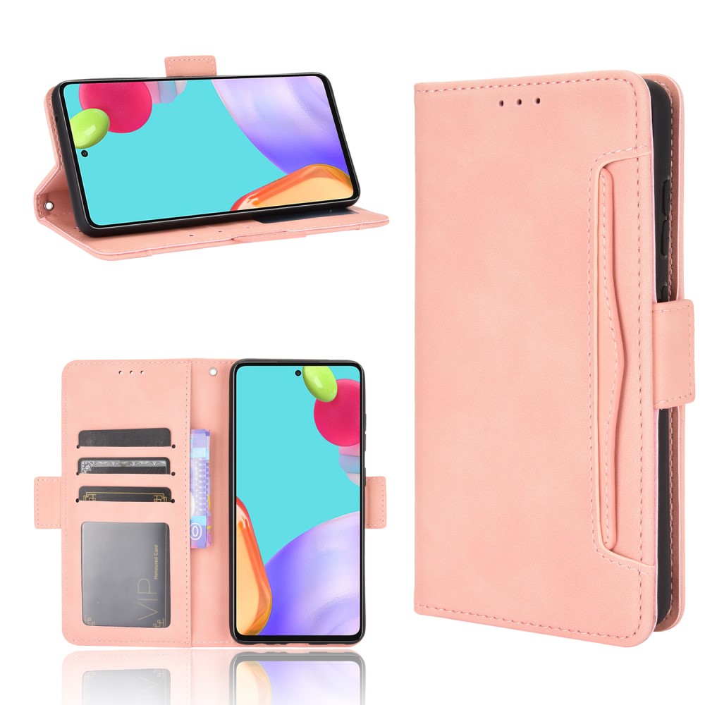  Samsung Galaxy A72 - Fodral Med Avtagbart Kortfodral - Rosa