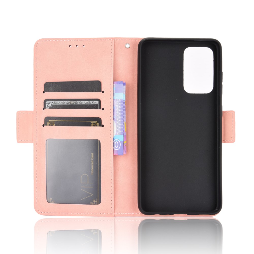  Samsung Galaxy A72 - Fodral Med Avtagbart Kortfodral - Rosa