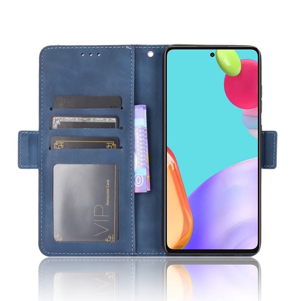  Samsung Galaxy A72 - Fodral Med Avtagbart Kortfodral - Blå