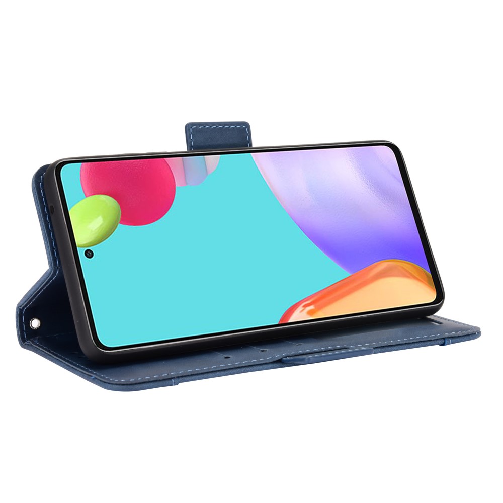  Samsung Galaxy A72 - Fodral Med Avtagbart Kortfodral - Blå