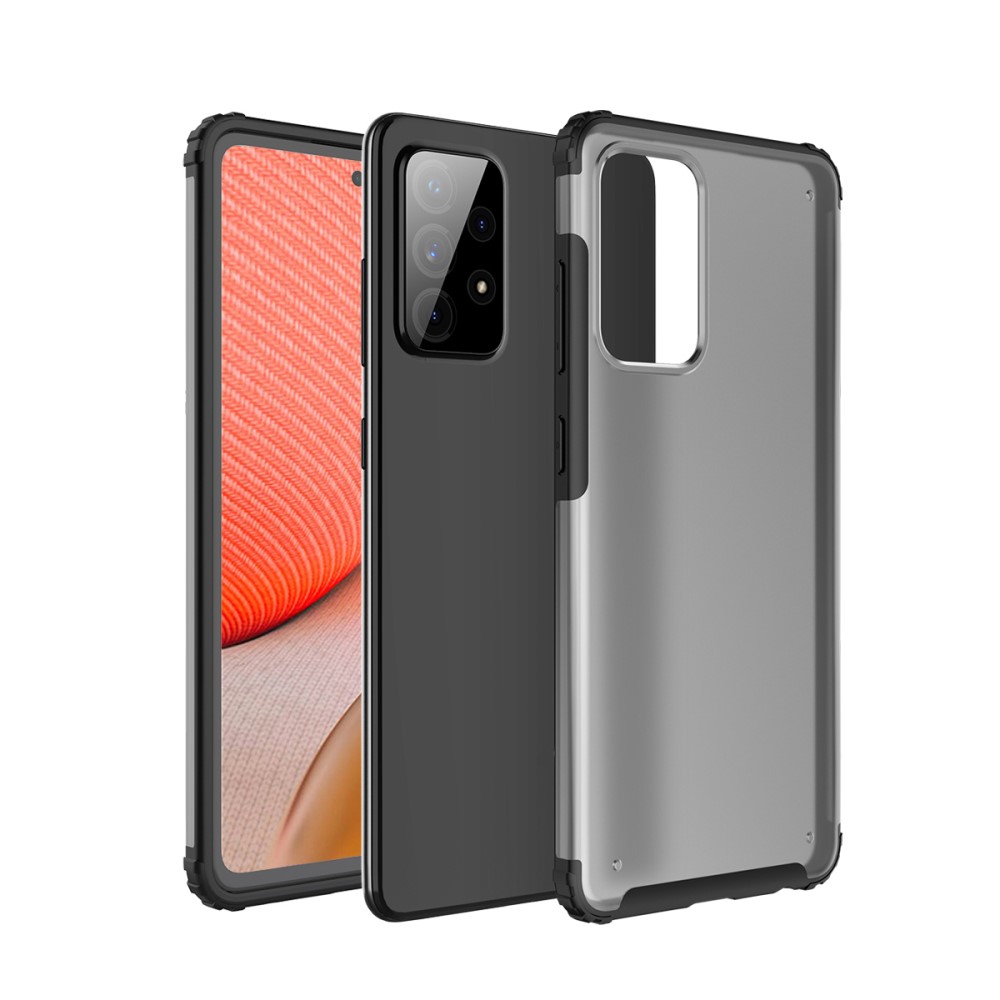  Samsung Galaxy A72 - Shockproof Hybrid Armor Skal - Svart