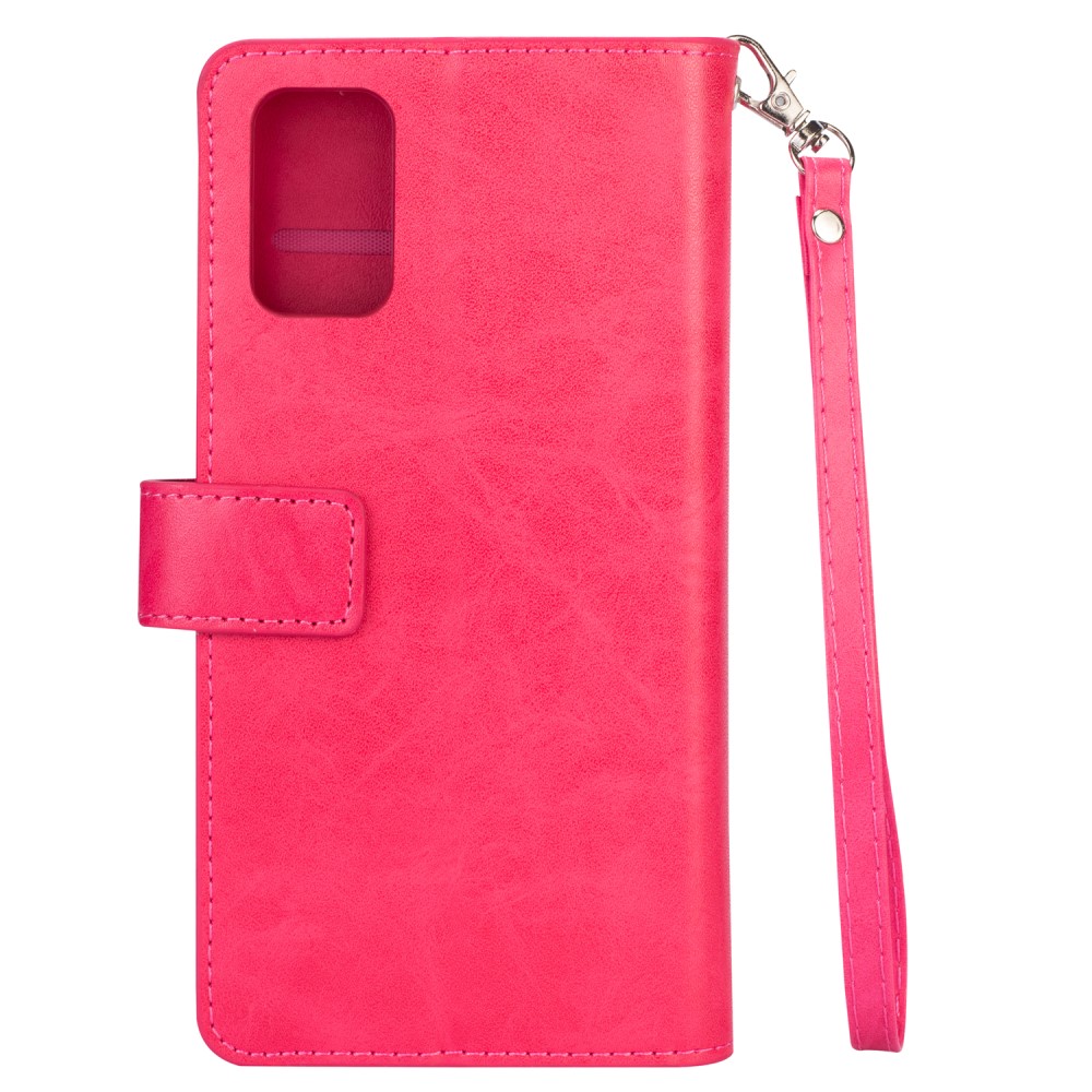  Samsung Galaxy A72 - Multifunktionellt Läder Fodral - Rosa