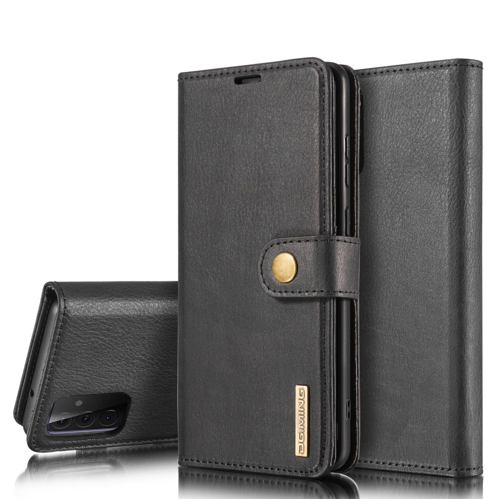 DG.MING Samsung Galaxy A72 - DG.MING 2in1 Magnet Fodral - Svart