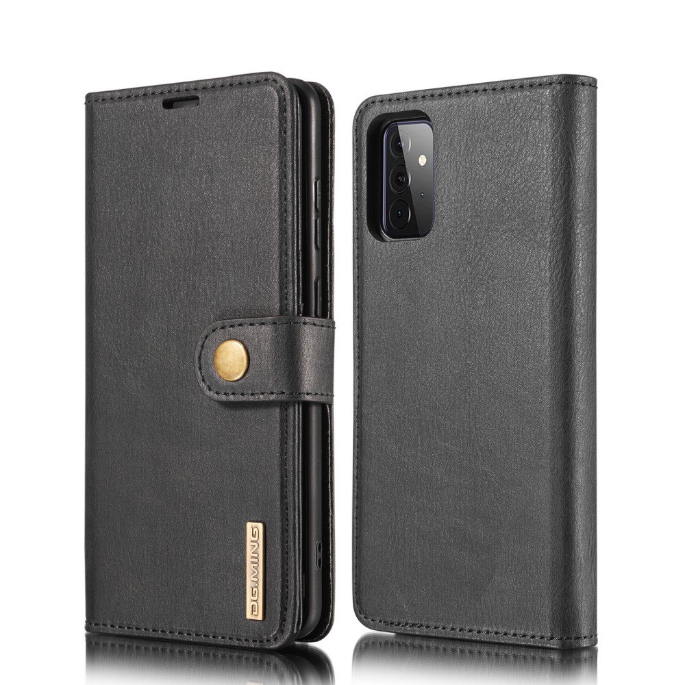 DG.MING Samsung Galaxy A72 - DG.MING 2in1 Magnet Fodral - Svart