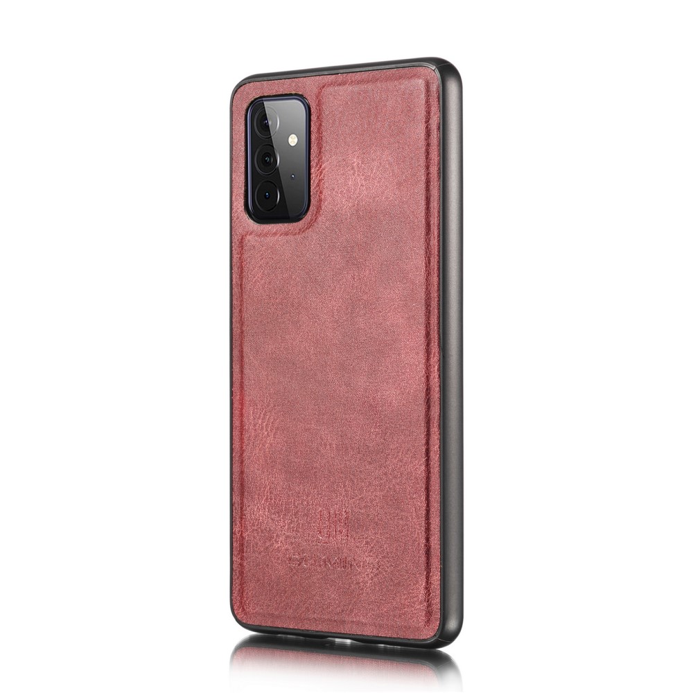 DG.MING Samsung Galaxy A72 - DG.MING 2in1 Magnet Fodral - Vinröd