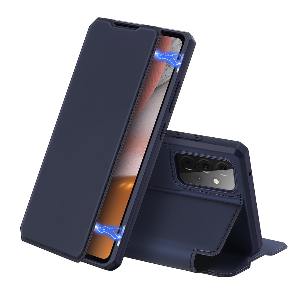 DUX DUCIS Samsung Galaxy A72 - DUX DUCIS Skin X Shockproof Fodral - Blå