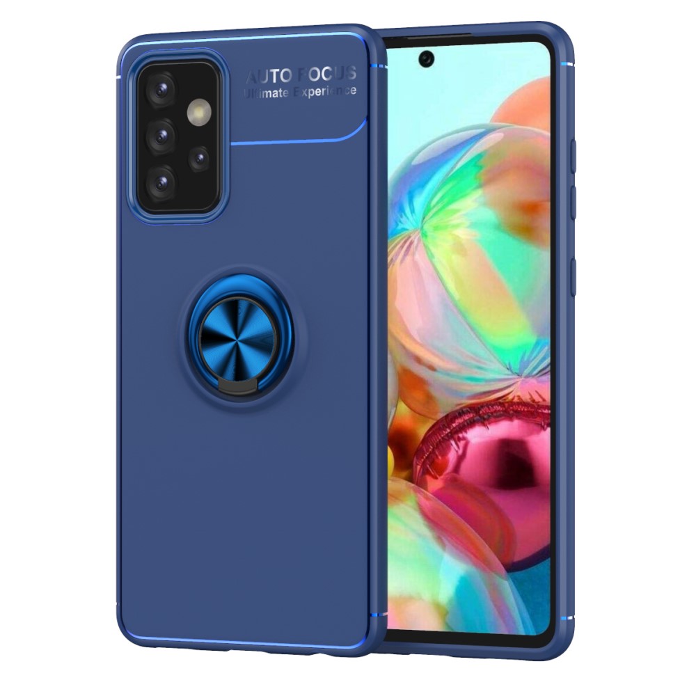  Samsung Galaxy A72 - Ring Skal - Blå