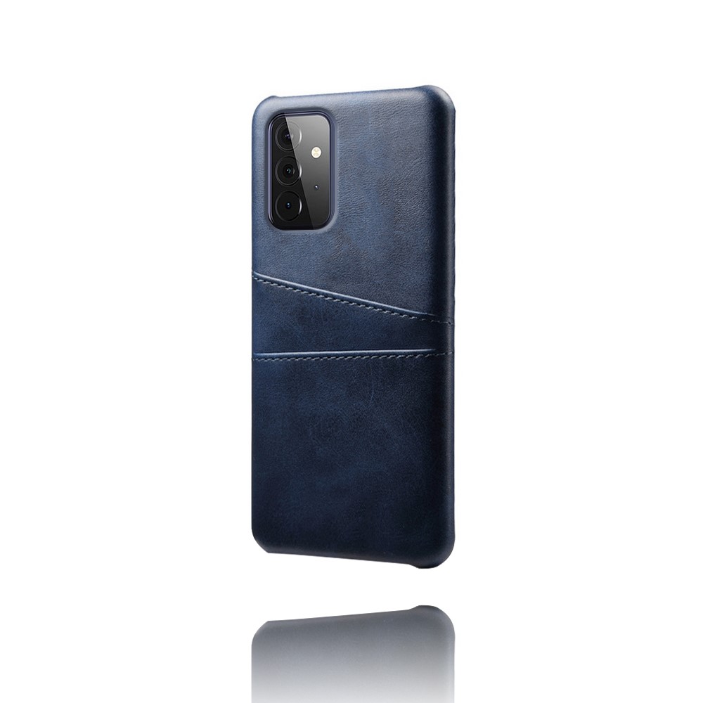 KSQ Samsung Galaxy A72 - KSQ Skal Med Kortfack - Blå