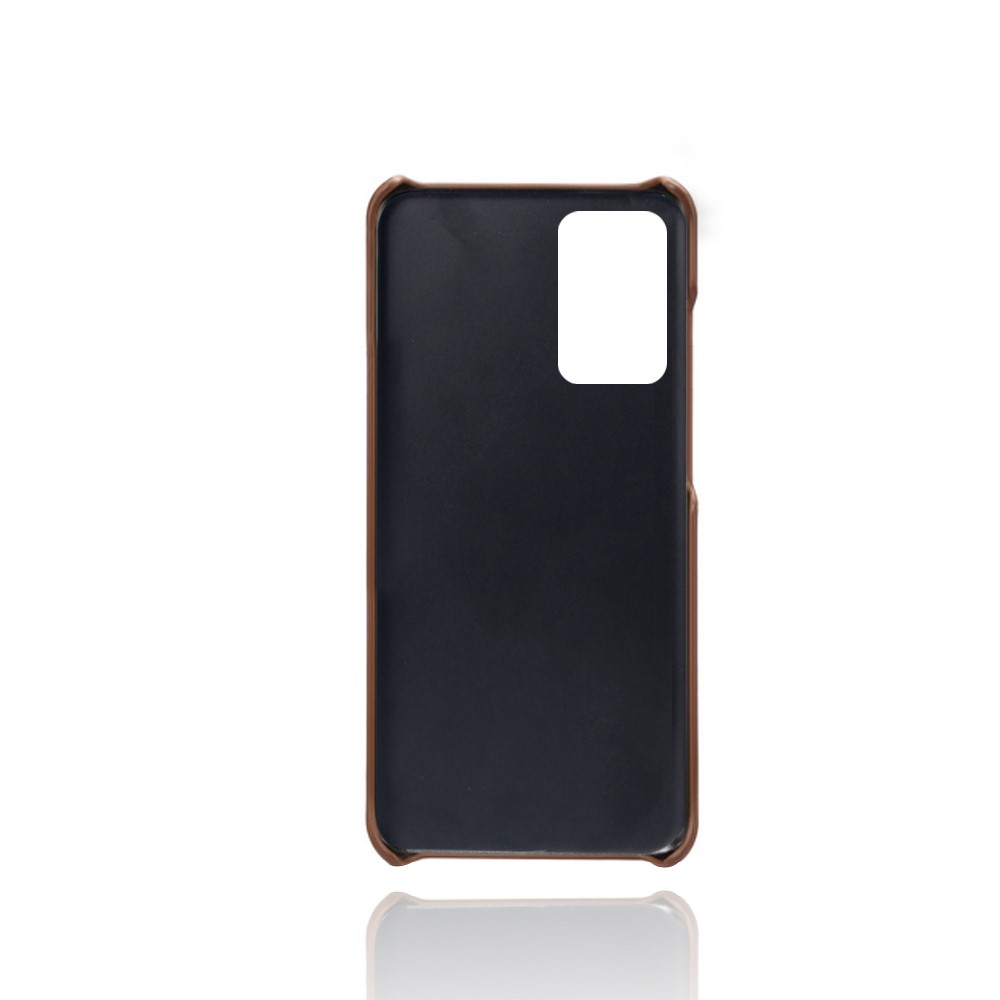 KSQ Samsung Galaxy A72 - KSQ Skal Med Kortfack - Brun