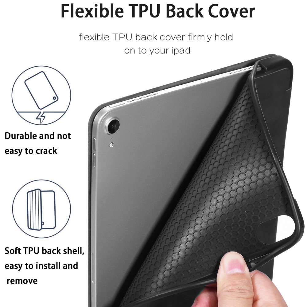 DG.MING DG.MING iPad Air 2026-2020/Pro 11 2018 Fodral Pennhållare