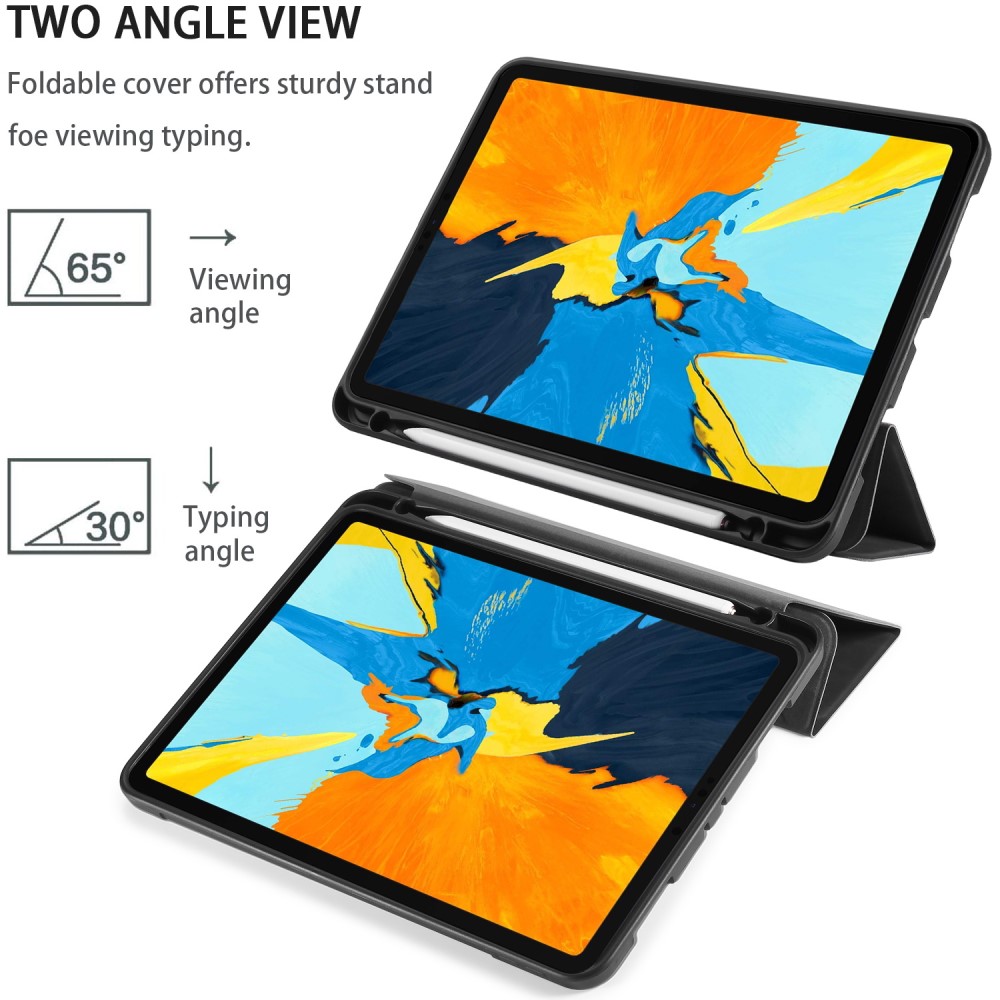 DG.MING DG.MING iPad Air 2026-2020/Pro 11 2018 Fodral Pennhållare