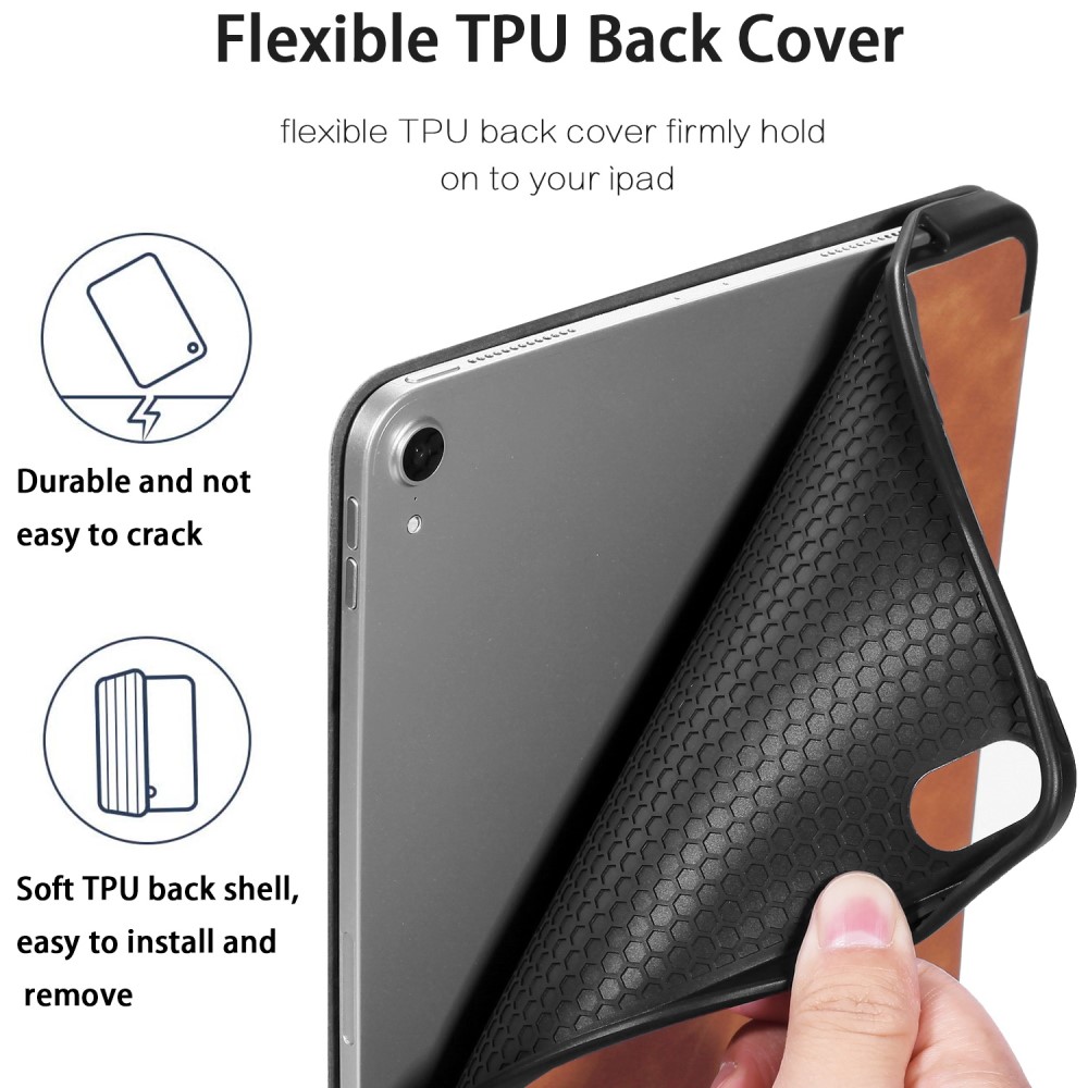 DG.MING DG.MING iPad Air 2026-2020/Pro 11 2018 Fodral Pennhållare
