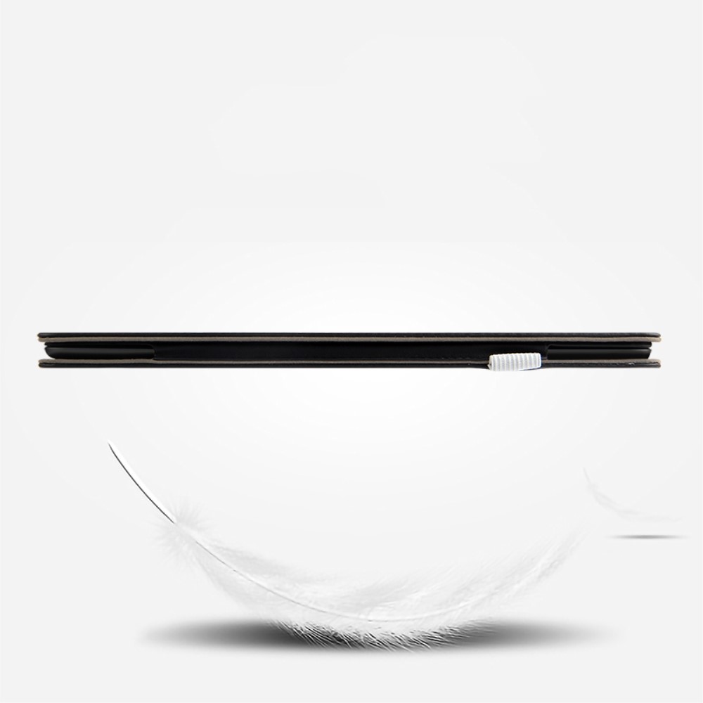  Lenovo Tab P11 Pro - Tri-Fold Fodral Med Pennhållare - Svart