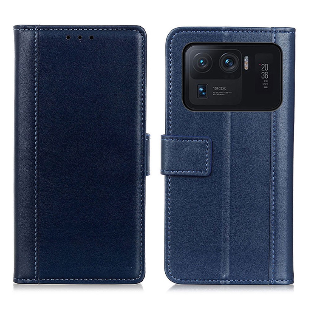  Xiaomi Mi 11 Ultra - Läder Fodral - Blå
