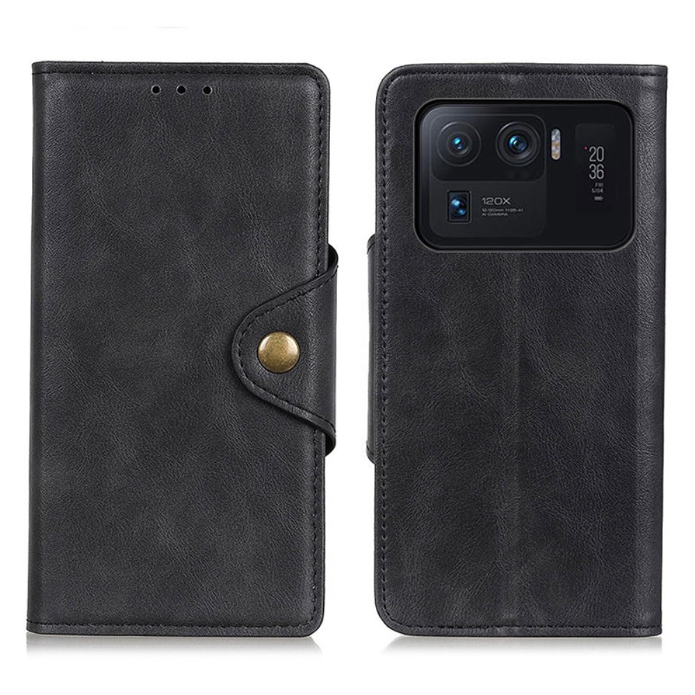  Xiaomi Mi 11 Ultra - Plånboksfodral - Svart