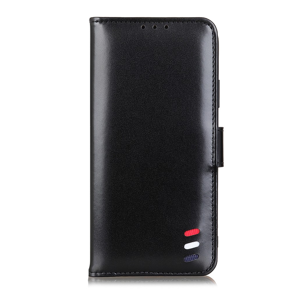  Xiaomi Mi 11 Ultra - Tri-Color Läder Fodral - Svart