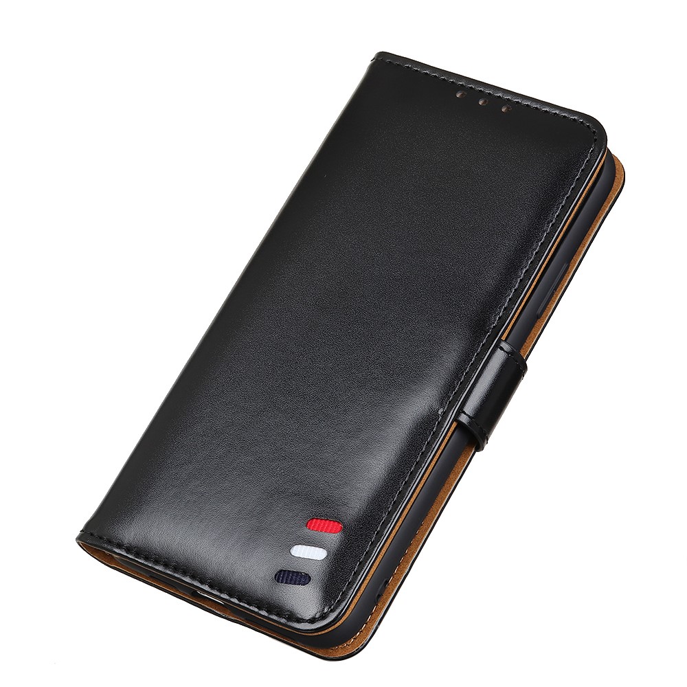  Xiaomi Mi 11 Ultra - Tri-Color Läder Fodral - Svart