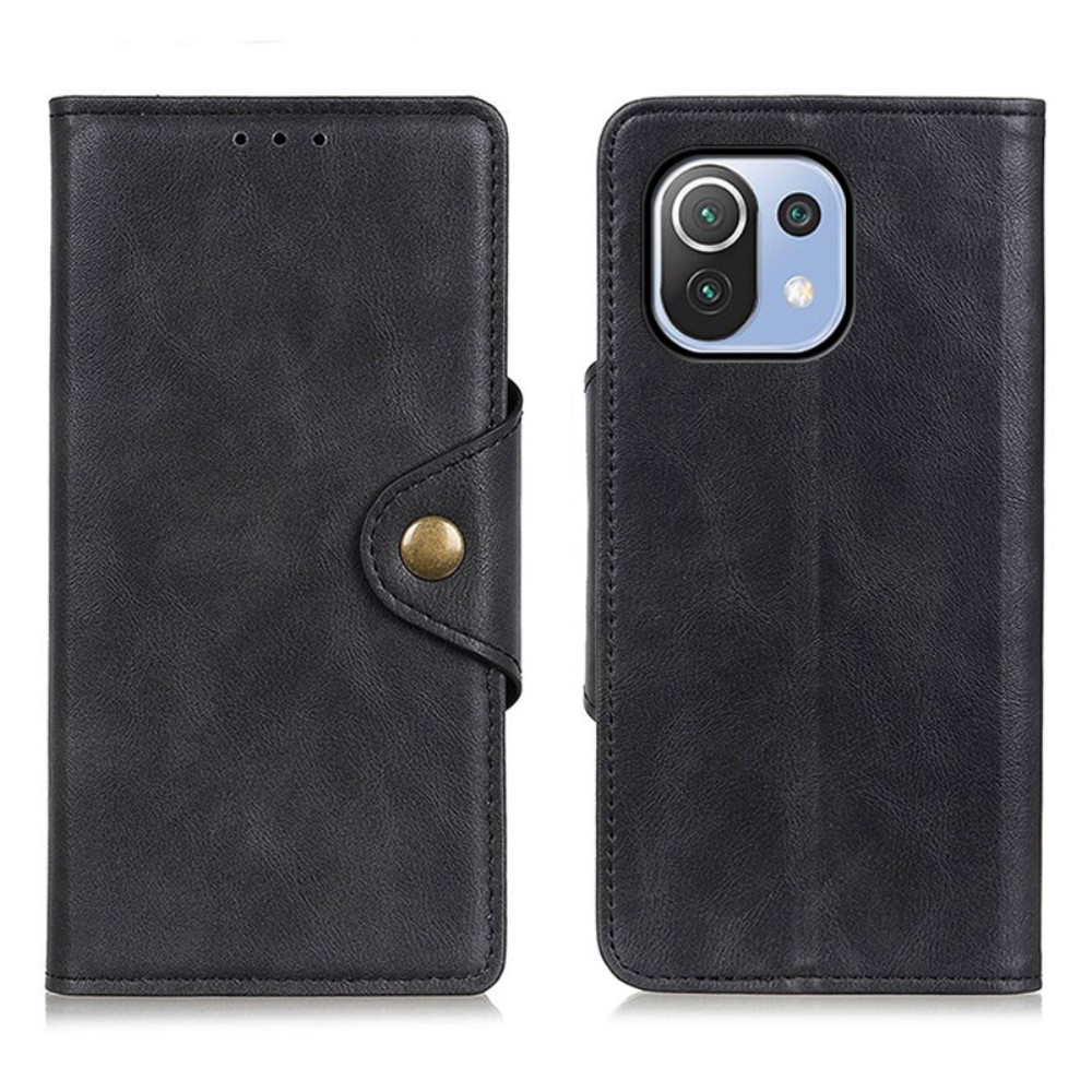  Xiaomi Mi 11 Lite - Plånboksfodral - Svart