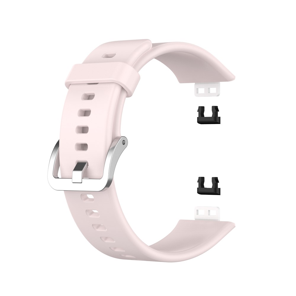  Silikon Armband För Huawei Watch Fit - Ljus Rosa